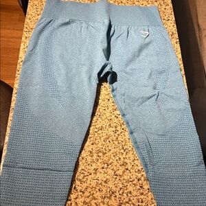 Gymshark Light Blue Seamless Leggings